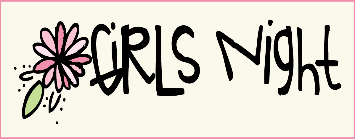 All Things Girly Illustrating - Girls Night Out Clip Art