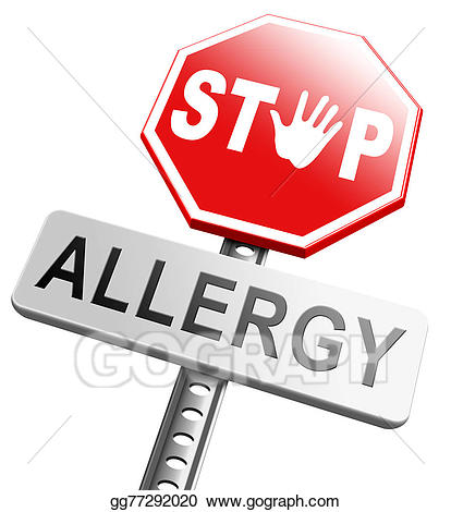 Food Allergy Background With 