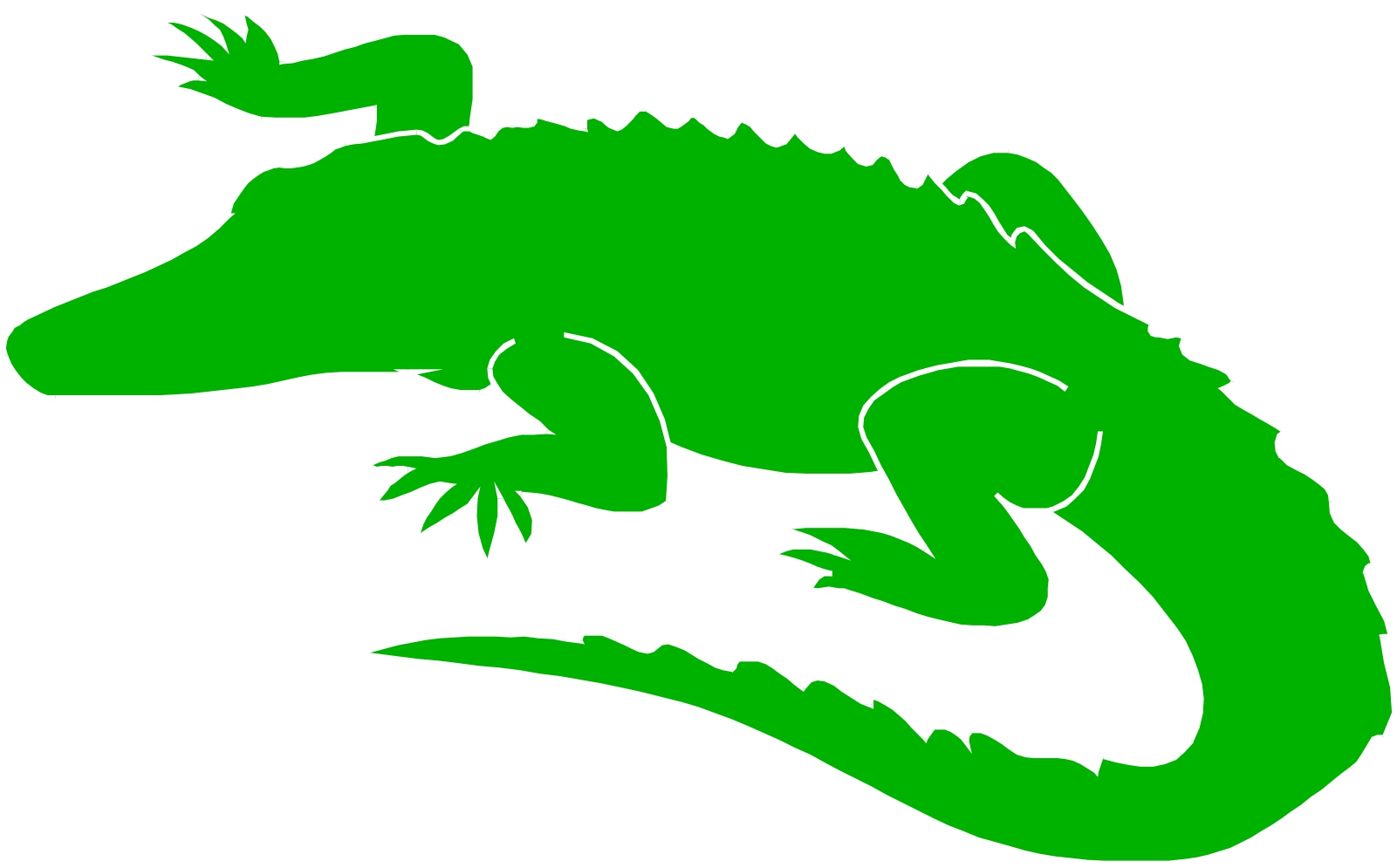 alligator clipart  - Gator Clip Art