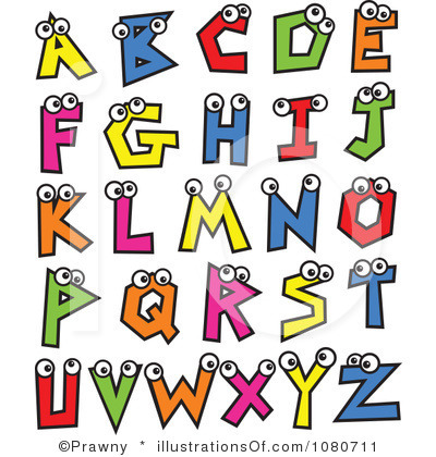 Capital Letters Alphabet Clip