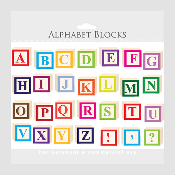 Alphabet Clipart Letter Block - Clip Art Letters