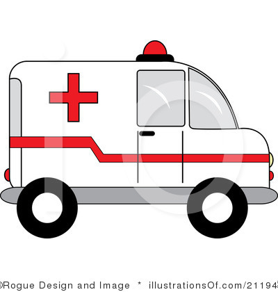 Emt ambulance clipart image