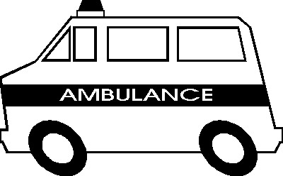 Ambulance clipart image 2