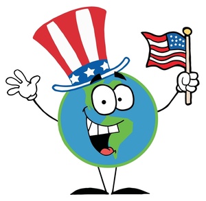 American Clipart Image A Grin
