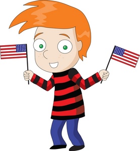 Free American Flags Clipart