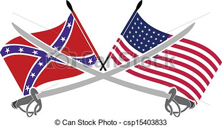 ... american civil war. stencil. seventh variant