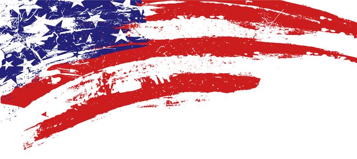 American flag clip art waving .