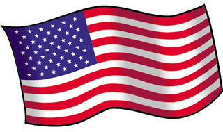 Us flag star united states fl