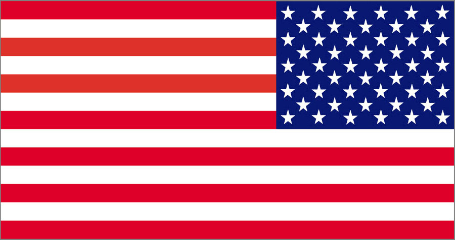 American flag clipart free usa graphics clipartcow