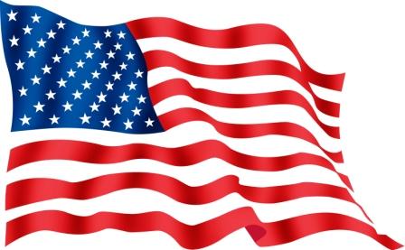 American flag free image clipart