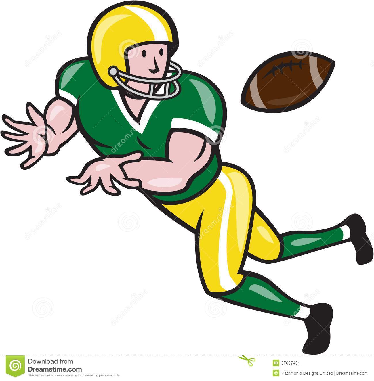 Football Clipart Black And Wh