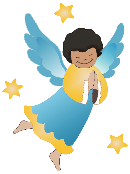 American Mother S Day Clip Ar - Christmas Angel Clip Art