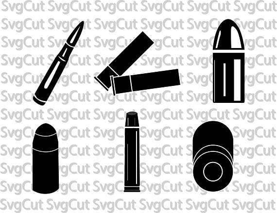 Clip Art - Ammunition bullets