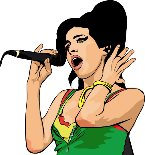 Amy Winehouse by diysid77 ClipartLook.com 