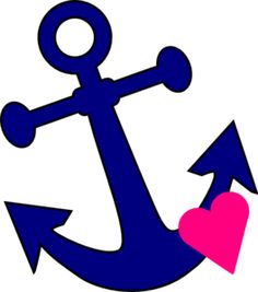 Anchor With Heart clip art - vector clip art online, royalty free u0026amp; public domain