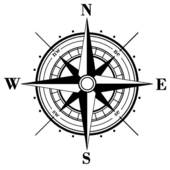 ancient compass rose ...