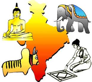 India Map Clipart #1
