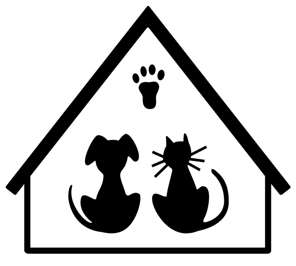 ... Animal shelter icons set 