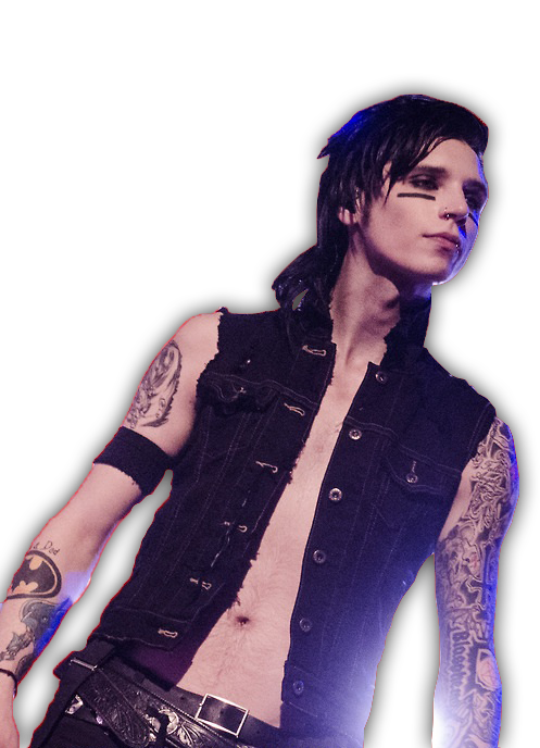Andy Sixx Png Image PNG Image - Andy Biersack Clipart