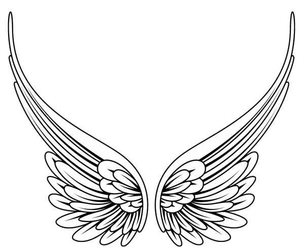angel wings - Angel Wing Clip Art