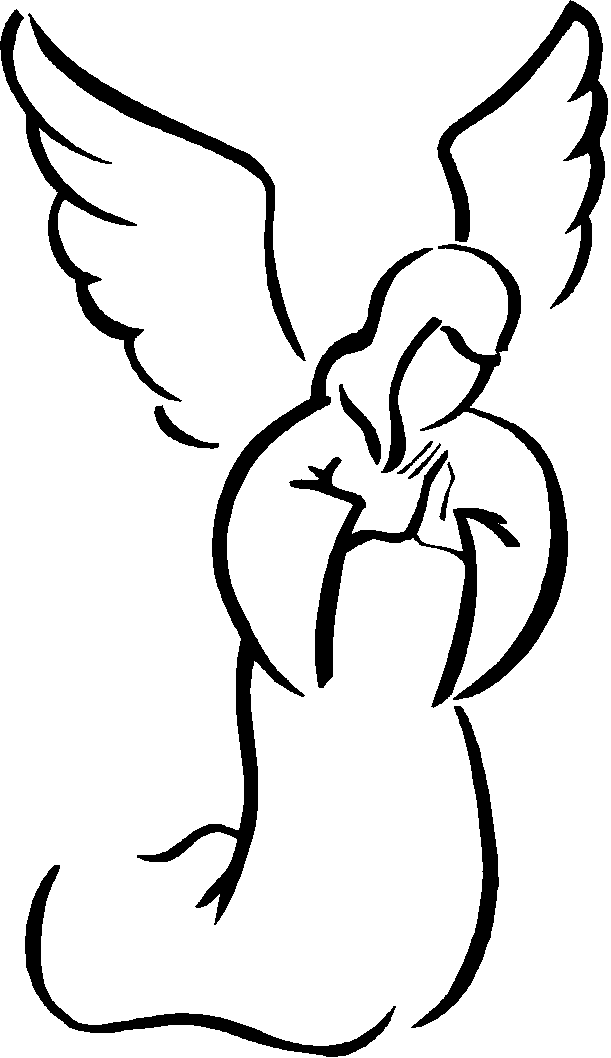Christmas angel clipart free 