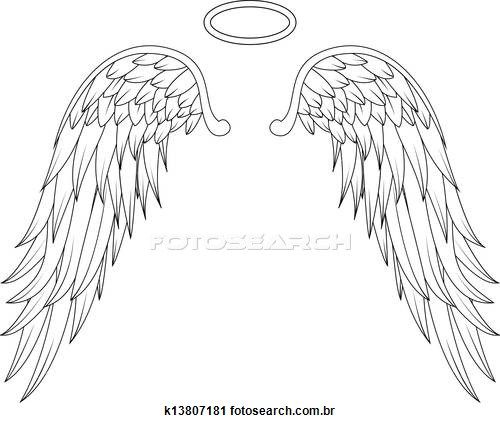 Download 10 Angel Wing Clipart Preview Angel Wings Stock Hdclipartall