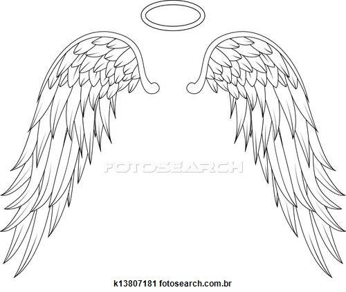 Angel wings Stock Illustrations. 4840 angel wings clip art images and royalty free illustrations available