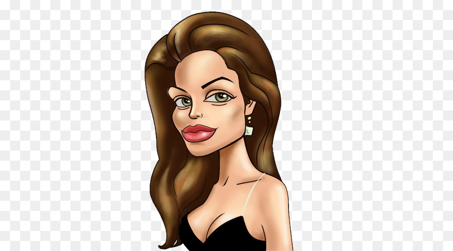 Angelina Jolie Celebrity Actor Cartoon Clip art - angelina jolie