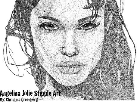 Angelina Jolie noktalarla sanat