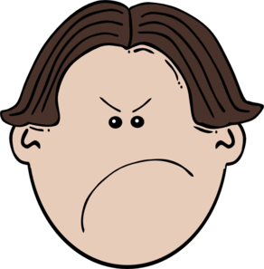 Angry Face Clip Art Free - Mad Face Clip Art