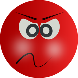 Angry Red Face Clip Art - Angry Face Clip Art