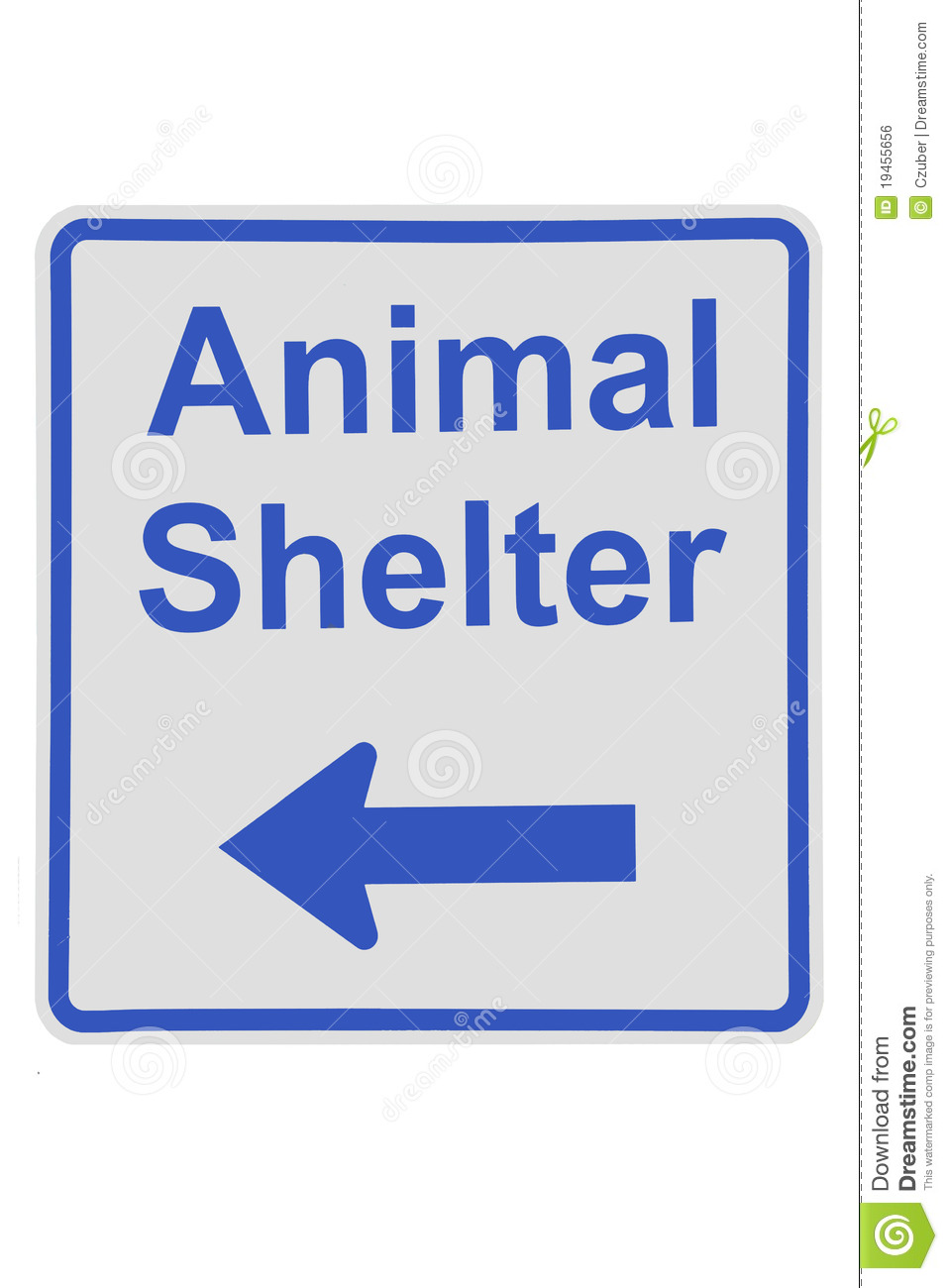 Animal Shelter Sign Royalty F - Animal Shelter Clipart