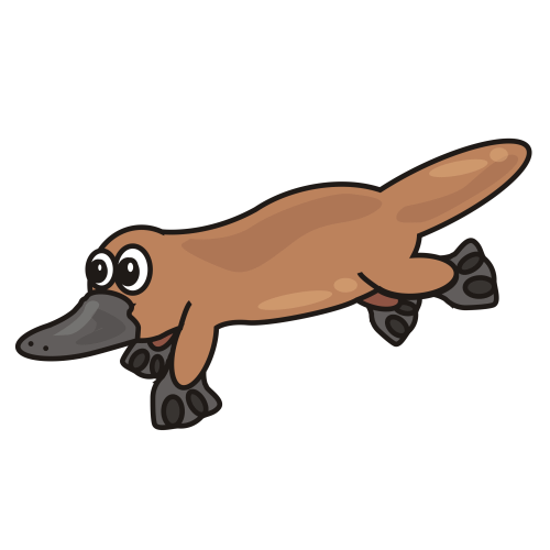 Animals Clipart - Platypus Clipart