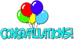 Congratulations Balloons Clip