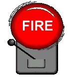 Clip Art: Fire Alarm Color