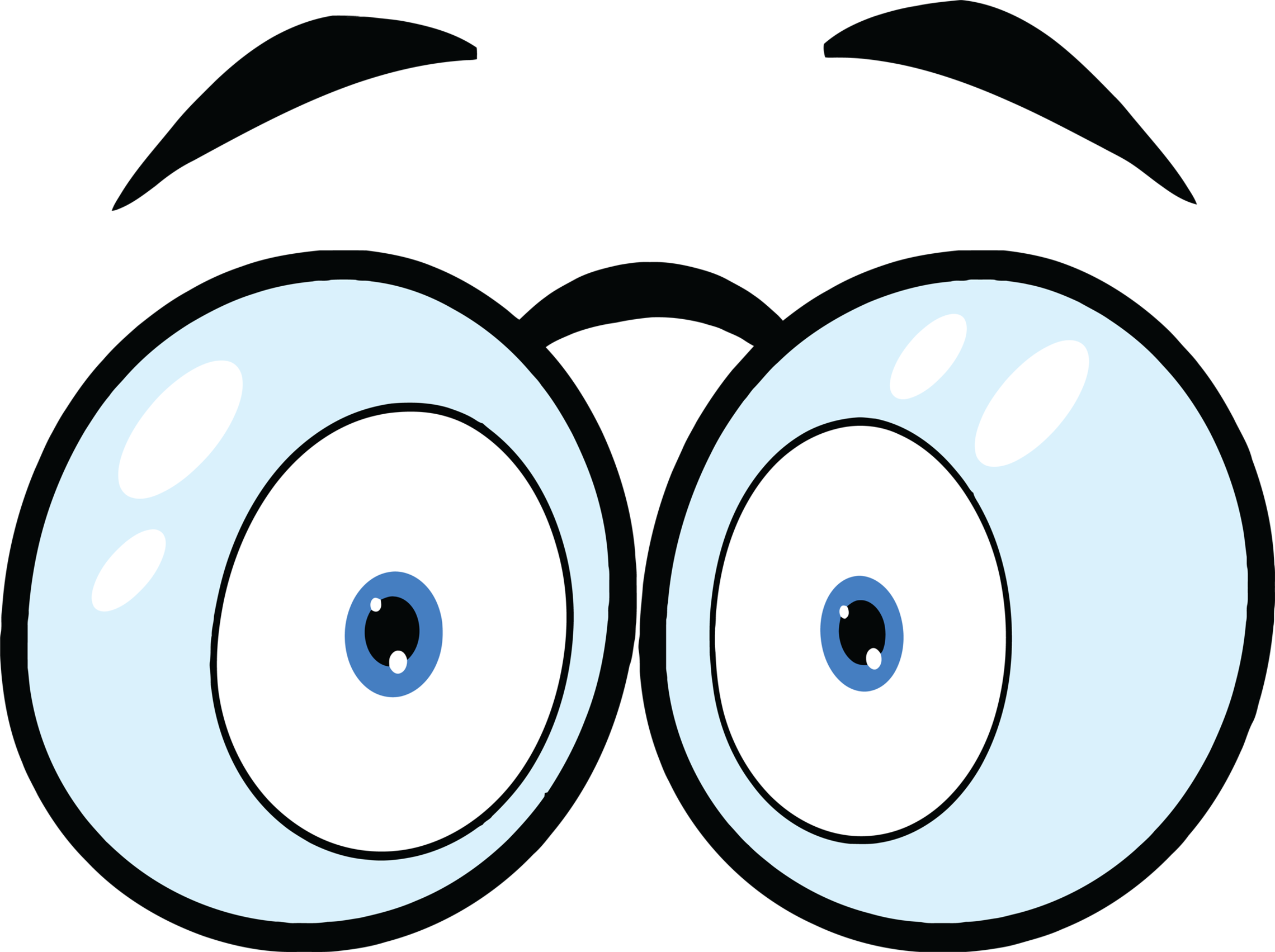 Frog Eyes Clipart