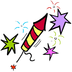 Animated Fireworks Clipart Cl - Firework Images Clip Art