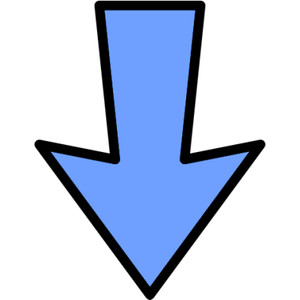 Animated flashing arrow clipart