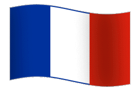 French Flags Shadowed