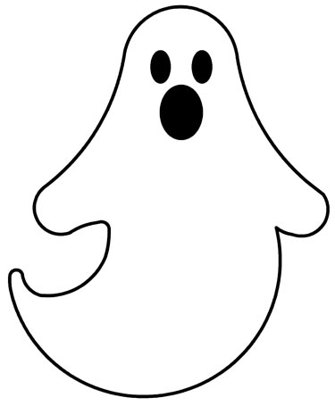 Happy Halloween Ghost Clipart