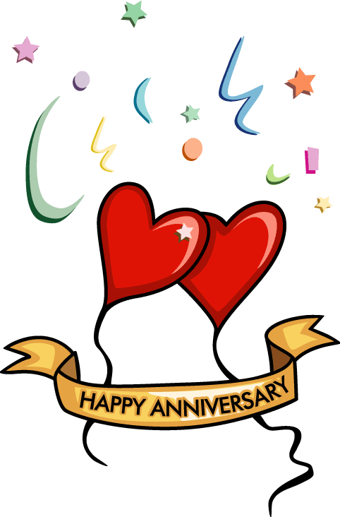 Animated happy anniversary cl - Free Happy Anniversary Clip Art