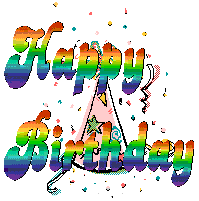 Cool Happy Birthday Animated 