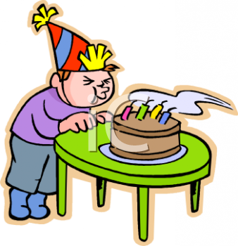 Animated Happy Birthday Clip  - Birthday Cartoon Clip Art