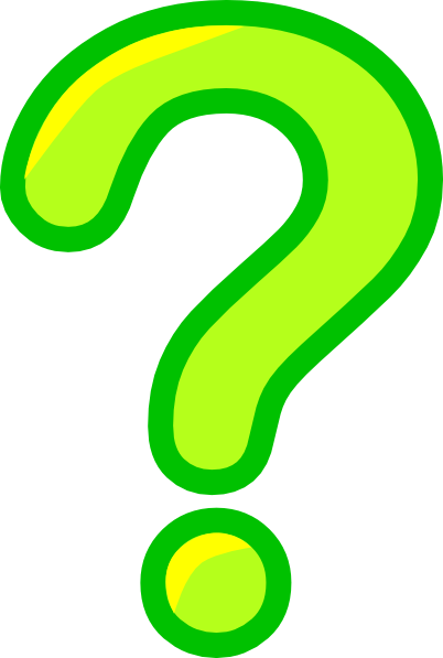 Large question mark clipart