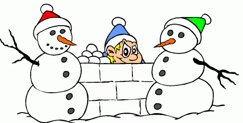 Animated Snowball Clipart