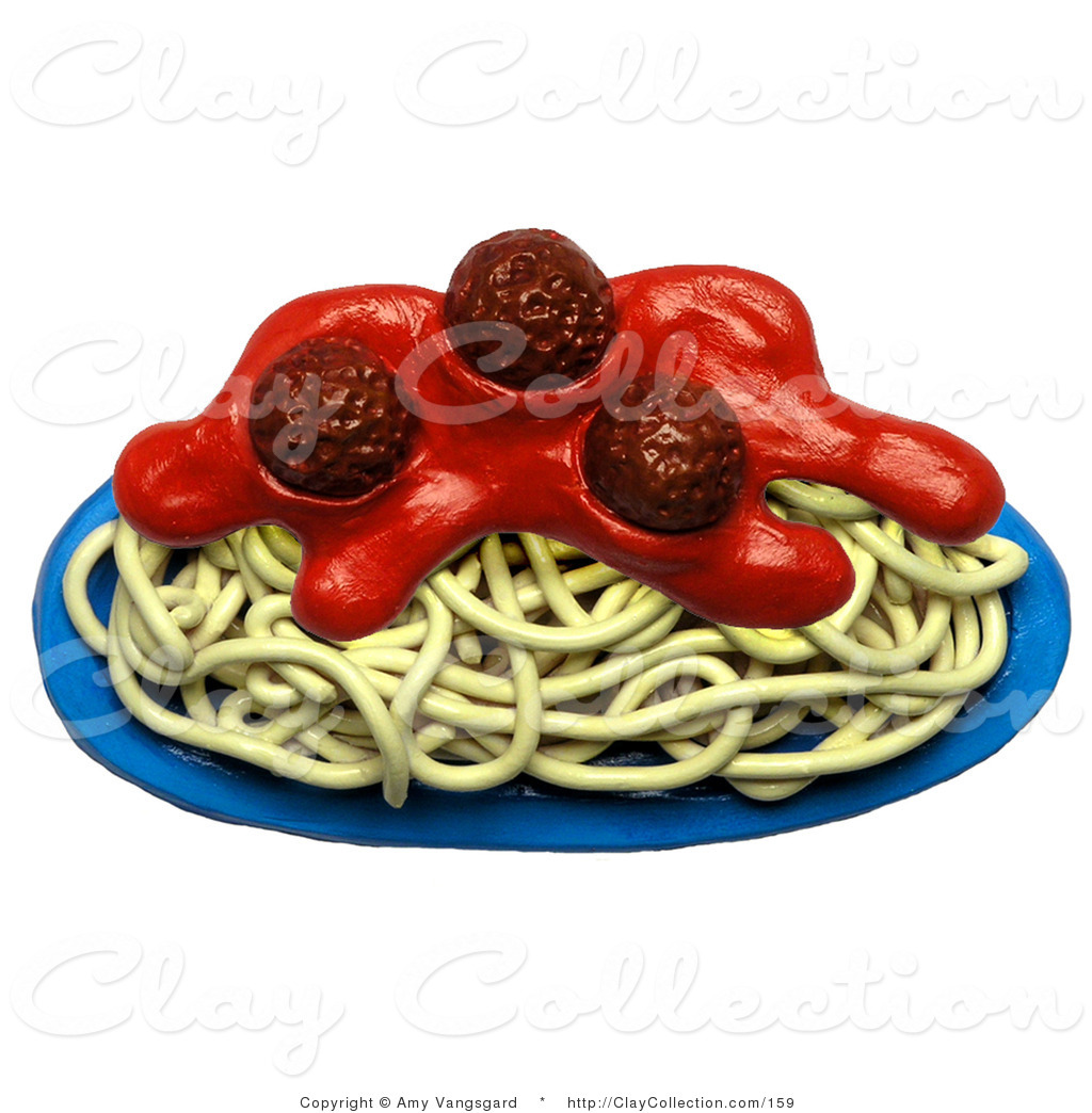 Animated Spaghetti Meatballs Clipart