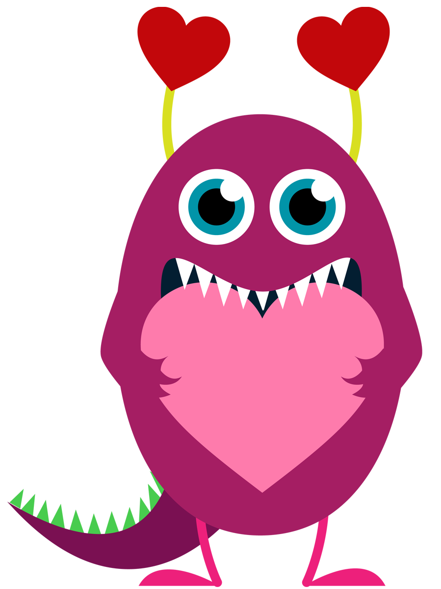 Happy Monster Clipart Clipart