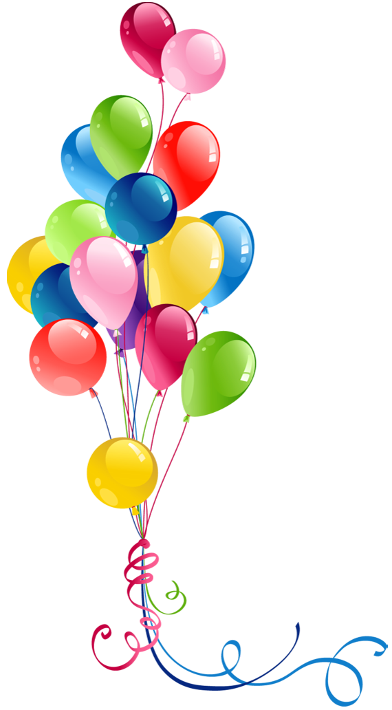 Anniversary Balloons Clipart