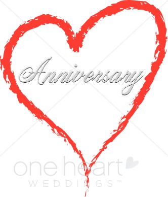 Anniversary Heart Clipart