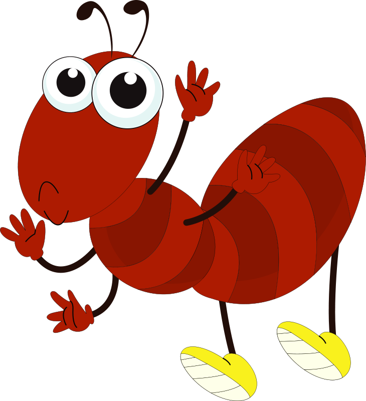 Insect Clipart Ant Character 